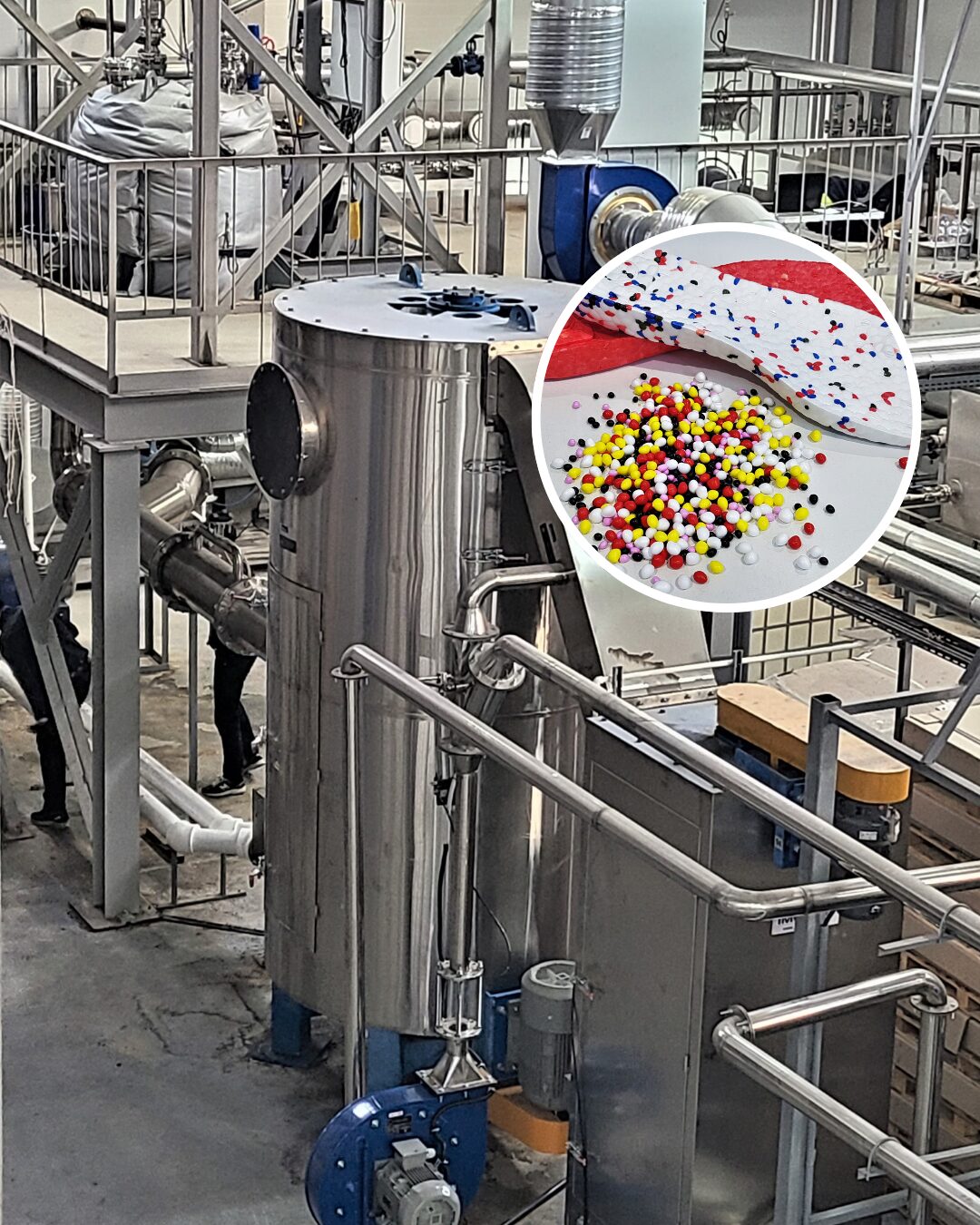 E-TPU Beads Production