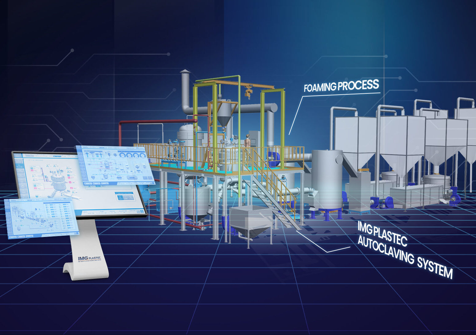 DIGITALIZED AUTOCLAVE FOAMING SYSTEM