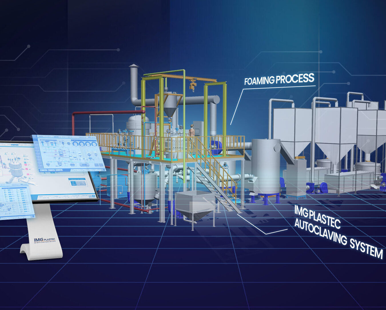 DIGITALIZED AUTOCLAVE FOAMING SYSTEM