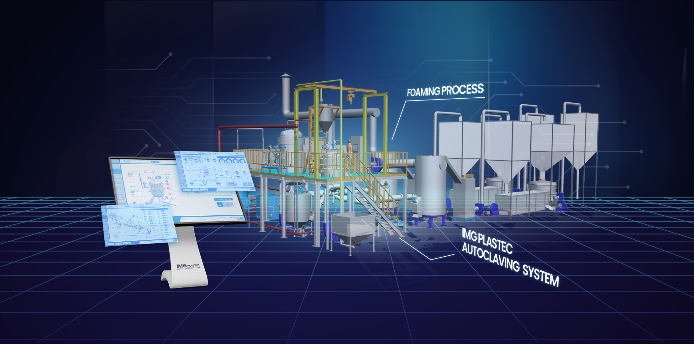 DIGITALIZED AUTOCLAVE FOAMING SYSTEM